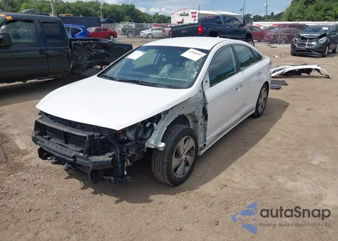 2017 Hyundai Sonata Hybrid Limited z USA, uszkodzony, nr VIN KMHE34L16HA051643